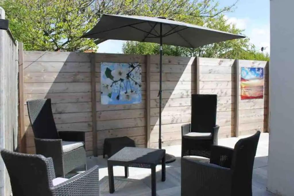 Knus Vakantiehuis 100M Van Het Strand 卡兰茨奥赫 外观 照片